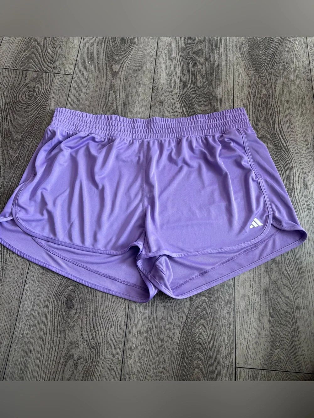 Adidas Women's Lavender Athletic Shorts